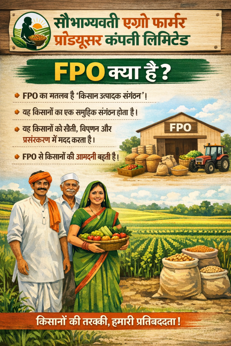 FPO क्या है? | Saubhagyawati Agro FPO पूरी जानकारी 2026