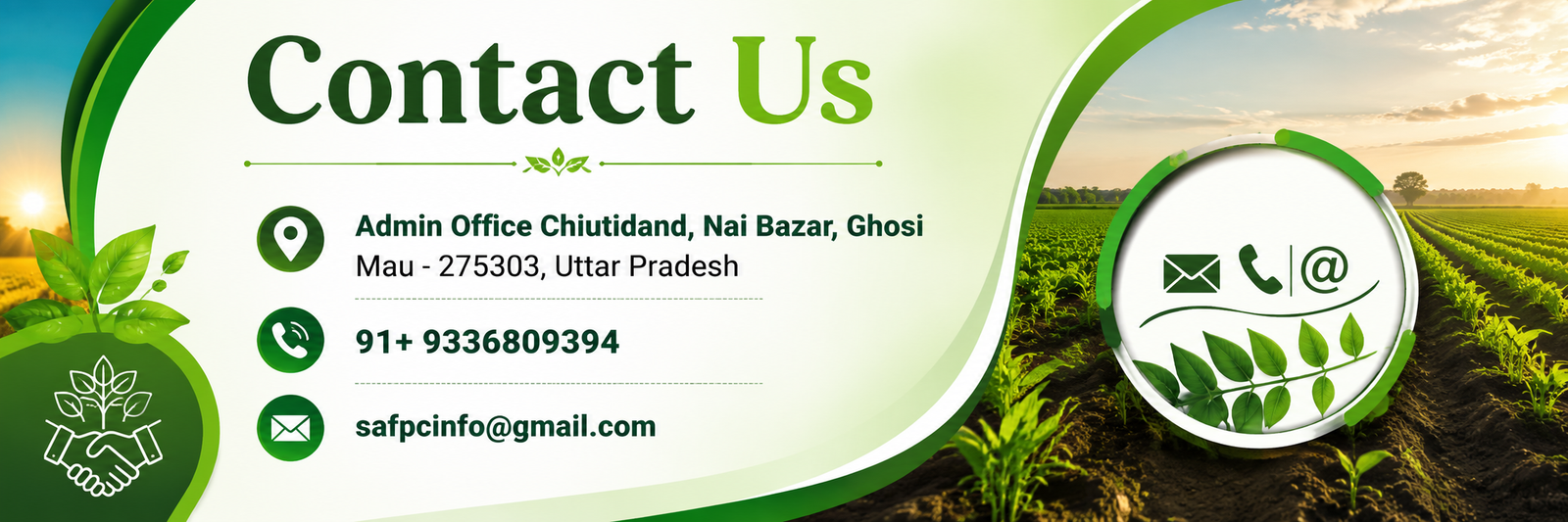 Contact Us - Saubhagyawati Agro Farmer Producer Company Limited